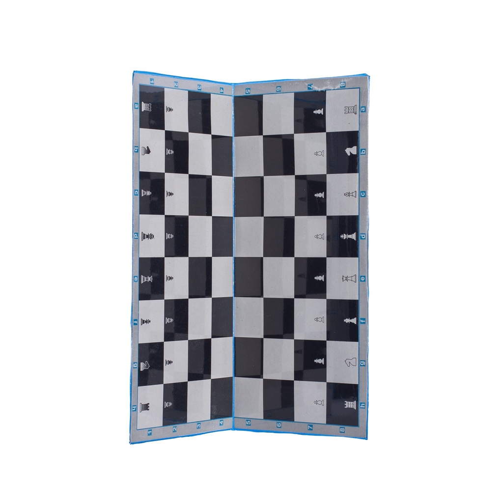 TABLERO AJEDREZ 33 CM PLEGABLE -INCLUYE FICHAS