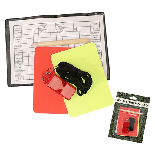 [0004013] SET ARBITRO SENCILLO